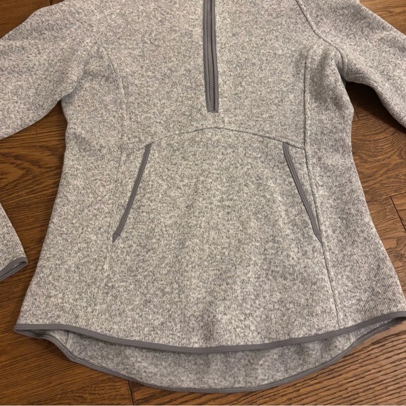 Lululemon Athletica Fleece & Thank You 1/2 Zip Hoodie - Picture 8 of 11